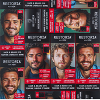 restoria hair and beard dye - brown