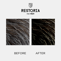 restoria hair and beard dye - light brown